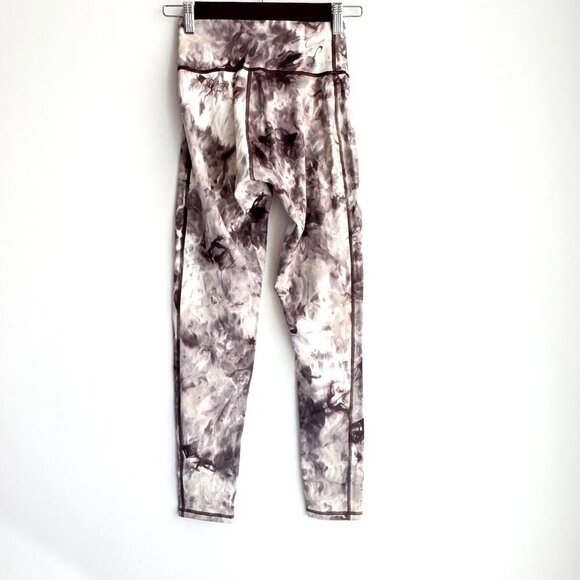 Gymshark Brown White Tie Dye Leggings S - Picture 6 of 7